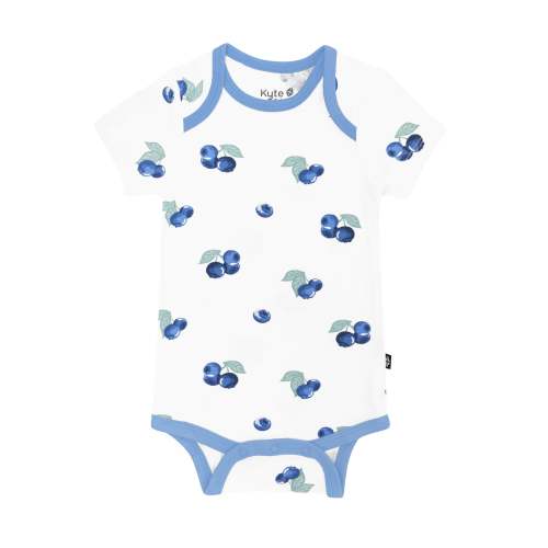 Bodysuit in Blueberry - Newborn | Kyte Baby
