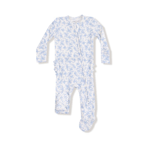 2 Way Zipper Ruffle Back Footie – Angel Dear