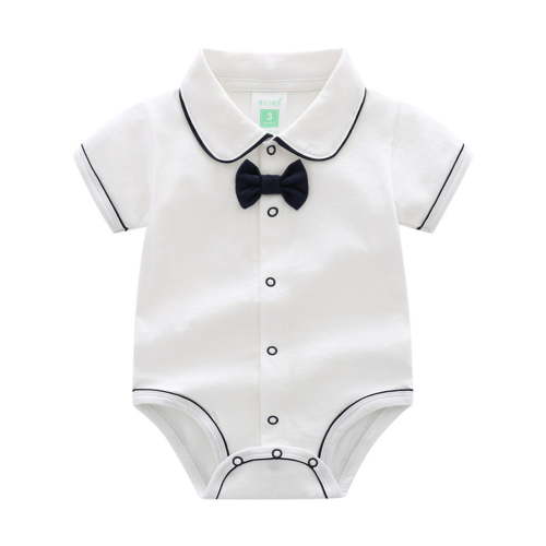 MHZLDYZ Baby Clothes for Girls Newborn Baby Boys Bow Short Sleeve Outsie Bodysuit Banquet Wedding Jumpsuit Clothes Baby Onesies 0-3 Months Onesies 3-6 Months Onesies 3-6 Months(A,59)