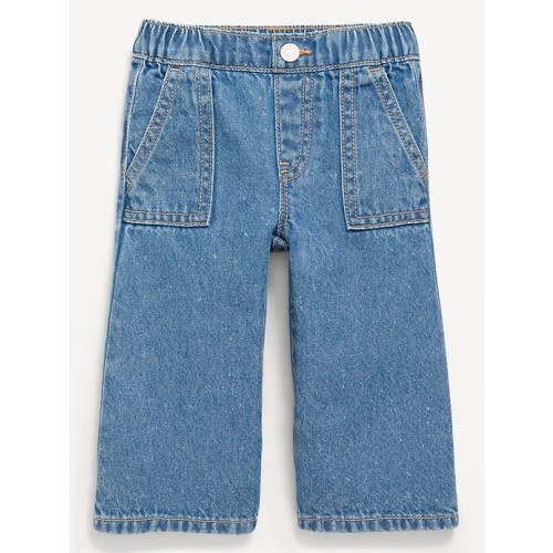 6-12 Mo - Pull-On Baggy Utility Jeans for Baby | Old Navy
