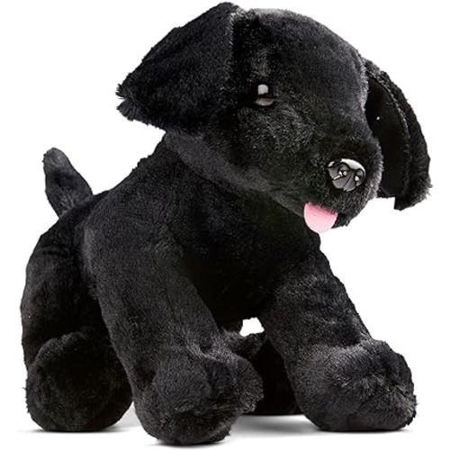 Melissa & Doug Benson Black Lab - Stuffed Animal Puppy Dog - Extra Large, Plush, Black Dog For Ages 3+