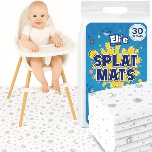 30 Pack Disposable Splat Mats by Eli with Love - Extra Large 49"x49"