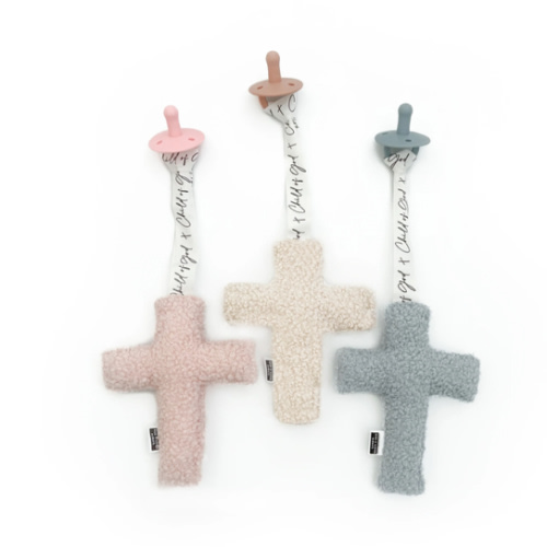 Pacifier Lovey Cross – OUR HOUSE ABOVE