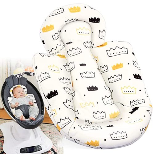 Infant Insert Compatible with 4Moms MamaRoo and RockaRoo Swing, Reversible Newborn Insert with Head and Body Support