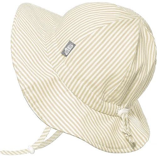 JAN & JUL 50+ UPF Cotton Sun Hat with Wide Brim for Toddler Girls