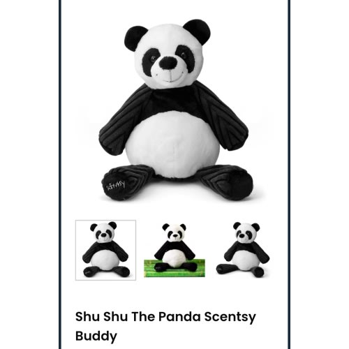 Shu Shu The Panda Scentsy Buddy
