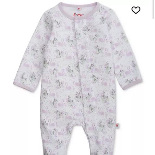 Baby Cotton Magnetic Footed Coverall