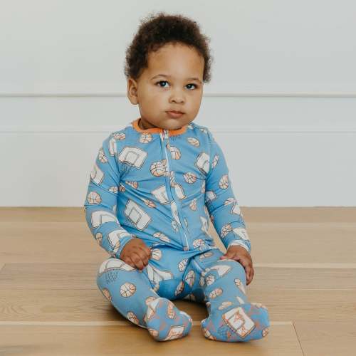 Zip-Up Footie Pajama - Dunk