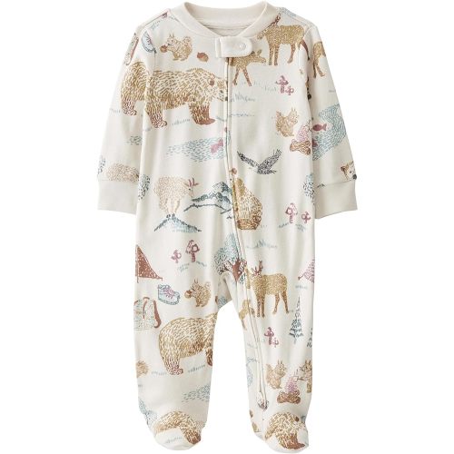 little planet by carter's unisex-baby Sleep and Play made with Organic Cotton, Outdoors, NB