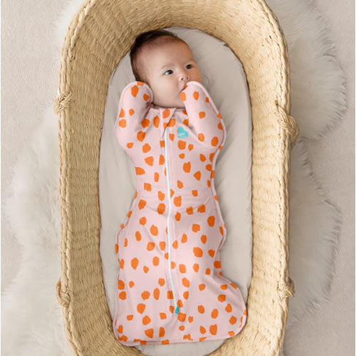 Swaddle Up™ 1.0 TOG Cotton Light Pink Jumbo Animal
