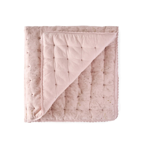 Quilted Chambray Blanket