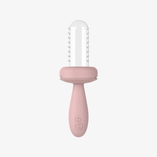 ezpz Baby-Led Gumline Feeder Baby Teether - Blush