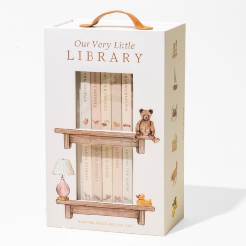 Our Very Little Library Board Book Set: A Foundational Language Vocabulary Board Book Set for Babies (Tabitha Paige Children's Book Series)