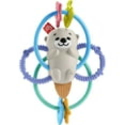 Fisher-Price Baby Rattle and BPA-Free Teething Toy for Newborns, Twist & Teethe Otter, Unisex, New