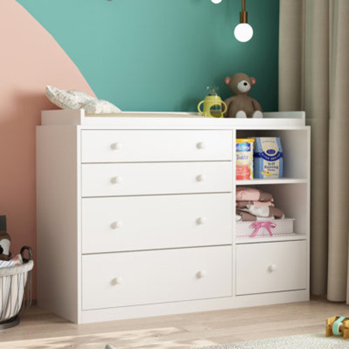 Harriet Bee Hamna Changing Table Dresser | Wayfair