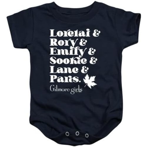 Gilmore Girls Name List Unisex Infant Snap Suit for Baby