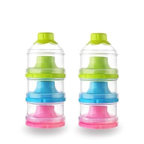 Accmor Baby Formula Dispenser, Non-Spill Stackable Formula Dispenser On The Go, Baby & Kids Snack Containers, Formula Container for Travel, BPA Free