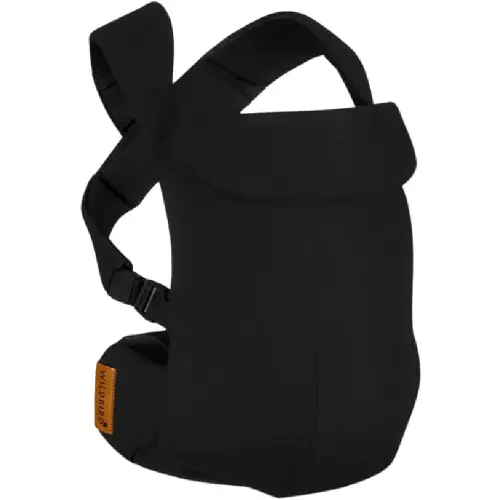 WildBird - Aerial Carrier - 7 to 45 lbs - for Moms, Dads & Caregivers - 100% Natural European Linen Fibers - Versatile & Adjustable - Large Size - Raven Fabric