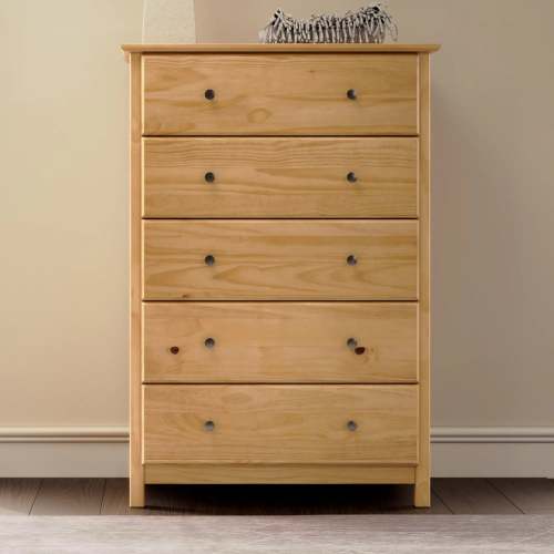 Shaker 5-Drawer Chest – Grain Wood Furniture
