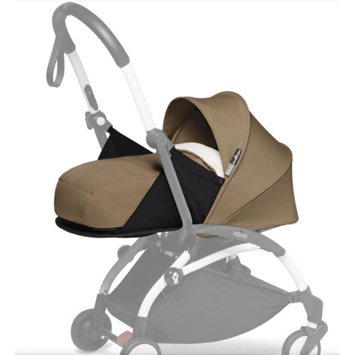 Travel Stroller Bassinet Attachment - YOYO 0+ newborn pack in Toffee