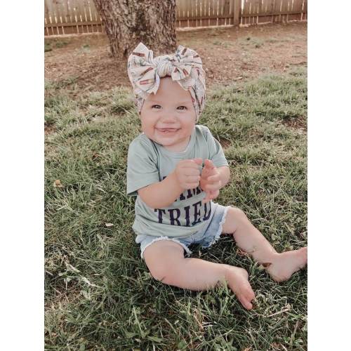 Hunting Season Charlie Bow | Handmade | Hunting Print Bow | Big Bow | Knotted Bow | Deer and Duck Hunting Headwrap | Hunting Bow