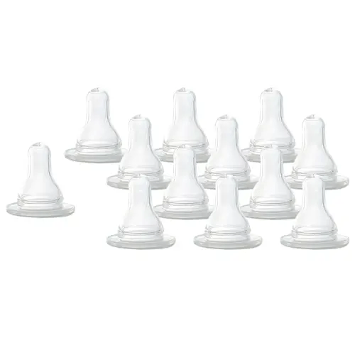 Evenflo Classic Bottle Nipples, 12 Count, Slow Flow