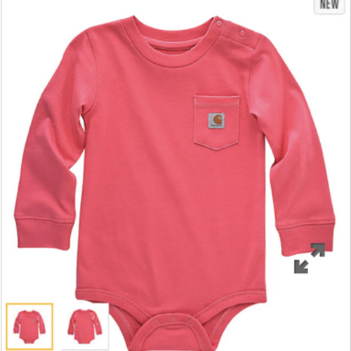 Kids' Long-Sleeve Pocket Bodysuit