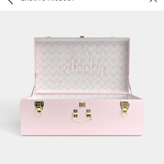 Grand Trunk - Pink - Bella’s Bows / Embroidery