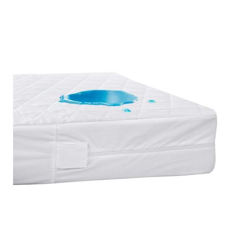 Biloban- Mini Crib Mattress Protector, Mattress Encasement with Zipper - 38"x24"
