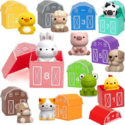Montessori-Style Farm Animals Toys