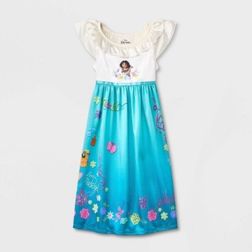 Toddler Girls' Disney Princess Encanto Fantasy NightGown - Blue, Size: 5T