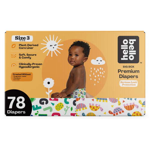 Hello Bello Diapers, Size 3, 78 Count (Select for More Options)
