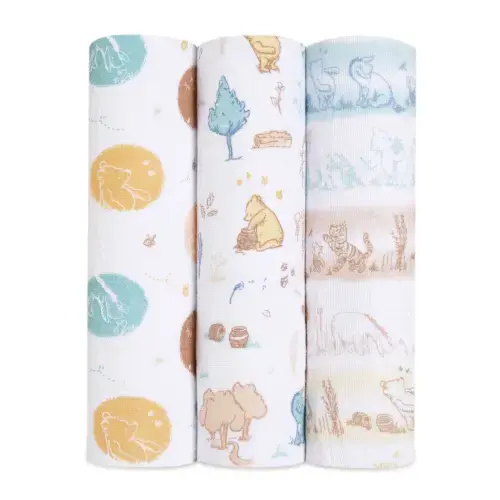 Baby Swaddle 3 Pack | Winnie the Pooh | aden + anais
