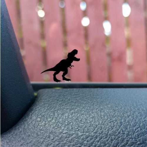Mini T Rex Hidden Decal - Easter Egg Car SUV Decal