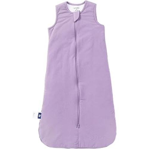 Rayon Made from Bamboo Baby Sleep Sack 1.0 Tog Ultra Soft Wearable Blanket 0-6 Months,Infant Newborn Sleeping Bag Unisex Boys Girls, 2-Way Zipper Sleep Sack Breathable Lightweight S