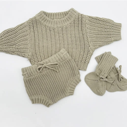 Sage Quincy Set – Olive and Cradle