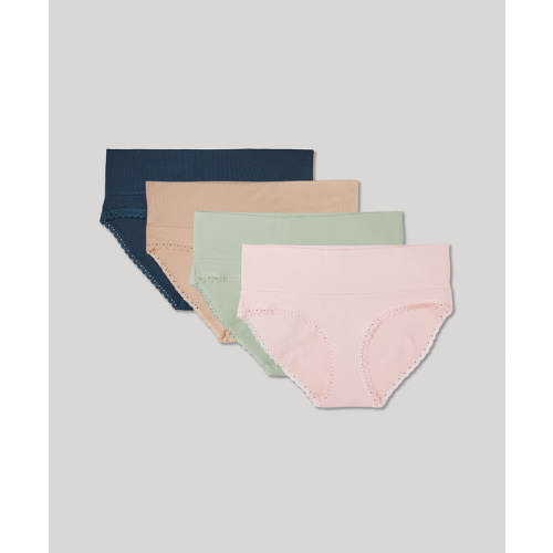 Women’s Maternity Foldover Hipster 4-pack made with Organic Cotton | Pact