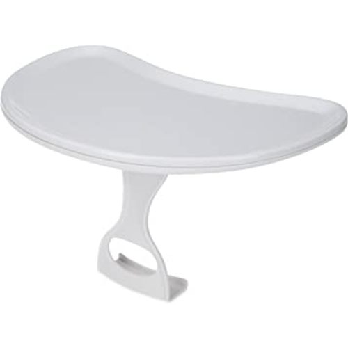 Nuby My Floor Seat Activity Tray - with Easy Release Latch and Easy to Clean - 4+ Months - White
