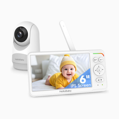 6.0" Video Baby Monitor with Remote Pan and Tilt Function
