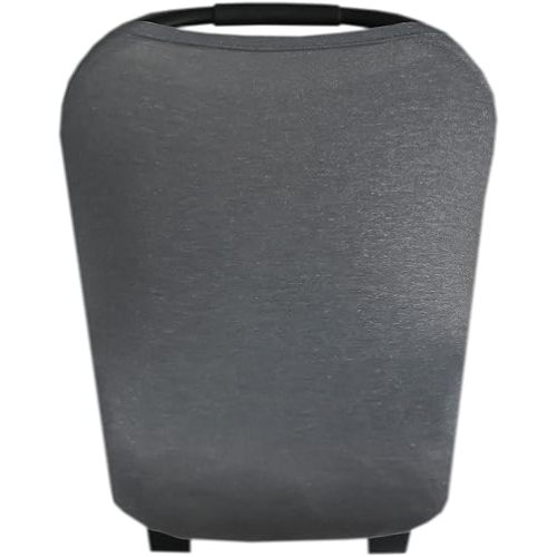 Copper Pearl Multi-Use Cover: Car Seat Covers, Nursing Cover, and Stroller Cover for Sun - Stretchy Fabric, All-Season Use, Stylish Designs, Easy Access for Moms - Slate