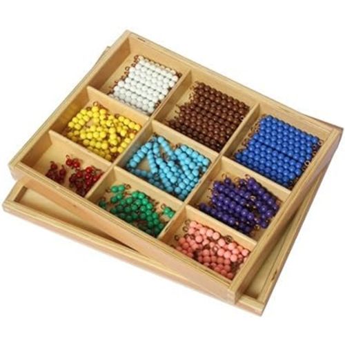 Elite Montessori Checker counting Board Beads game