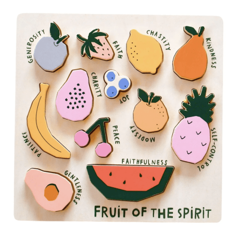 Fruit Of The Spirit Wooden Puzzle