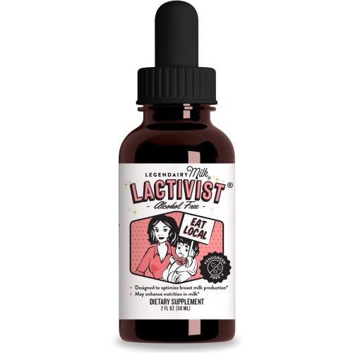 Legendairy Milk Lactivist Drops, Breastfeeding Supplement to Increase Breast Milk Supply, Organic Torbangun for Lactation, Made in USA, Alcohol Free, 2 Fl Oz - 2.00 Fl Oz (Pack of 1)