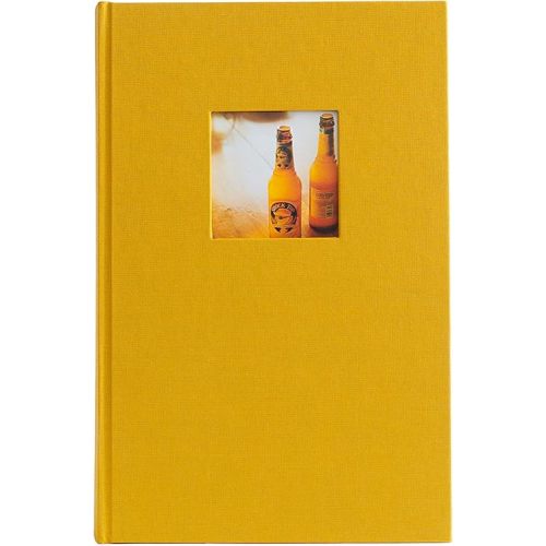 Kolo Hudson 3up Photo Album, Holds 300 4x6 Photos, Ideal for Weddings and Baby Books, Indian Yellow