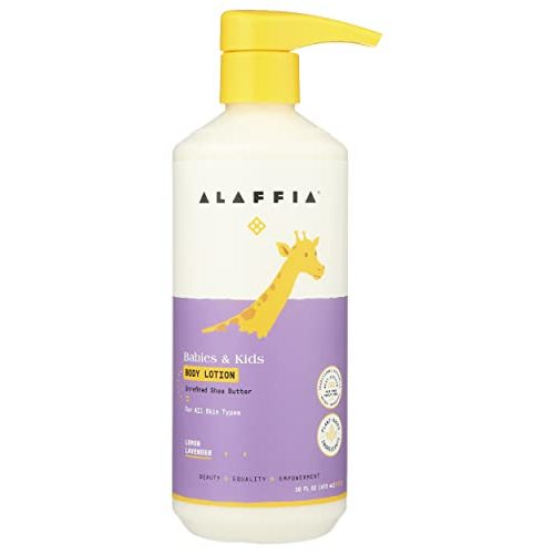Alaffia, Babies & Kids Body Lotion, Lemon Lavender, 16 fl oz