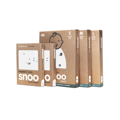 SNOO Sleep Sack Bundle in Small, Medium, Large Sizes and Sheets – Happiest Baby