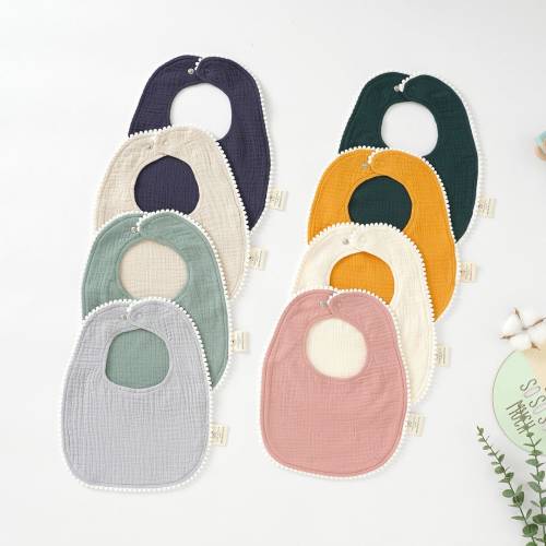 Tiny Alpaca | Organic Natural Cotton Baby Bib | 0-2 Year | Gender Neutral | Organic Baby Bibs | Baby Shower Gift |