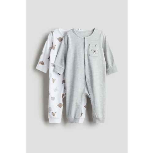2-pack Patterned Cotton Pajamas