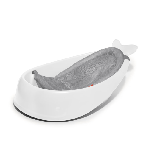 Blue MOBY® 3-Stage Whale Bathtub With Sling | skiphop.com