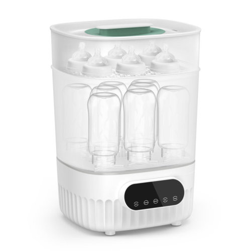 Baby Bottle Sterilizer and Dryer, Electric Steam Sterilization with Filter, Milk Warmer, Food Heater